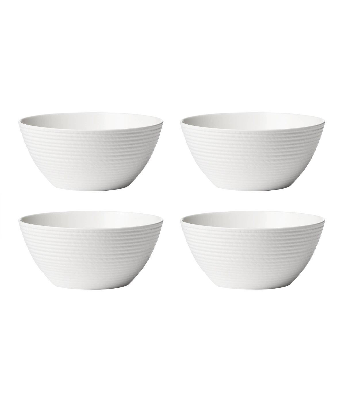  Lenox Lx Collective Small Bowls Set of 4 White - White - Bonton