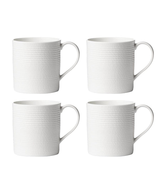 Lx Collective Mugs Set of 4 White
