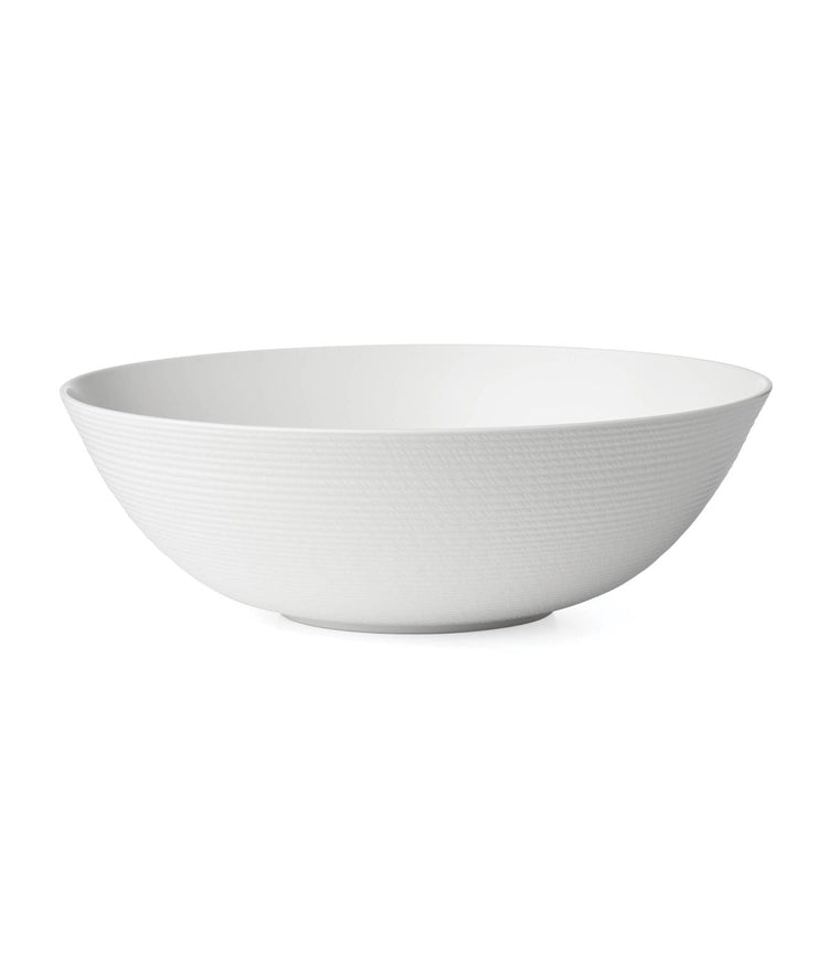 Lx Collective Serving Bowl White