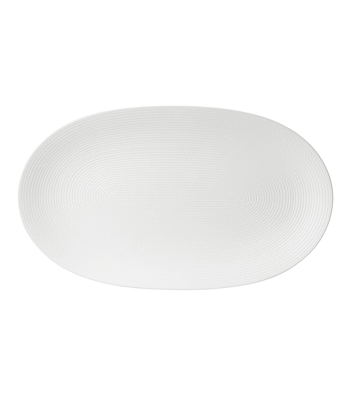 Lx Collective Oval Tray White