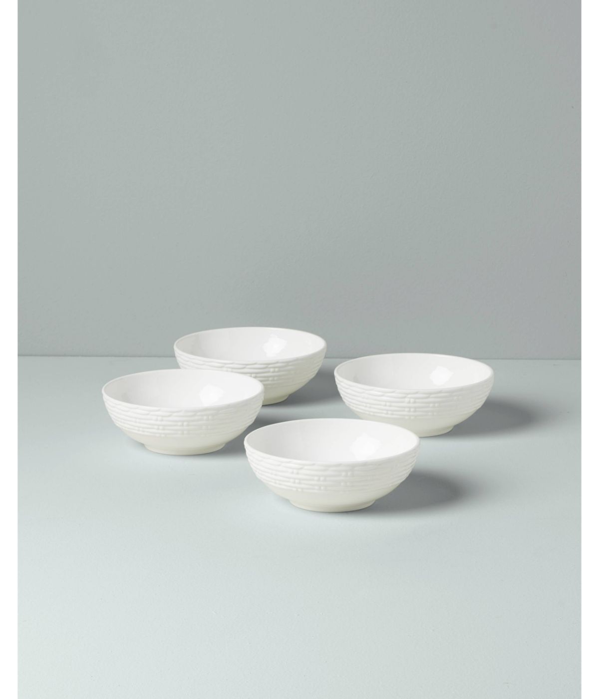  Lenox Wicker Creek All Purpose Bowls Set of 4 White - White - Bonton