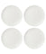 Wicker Creek Dinner Plates Set of 4 White