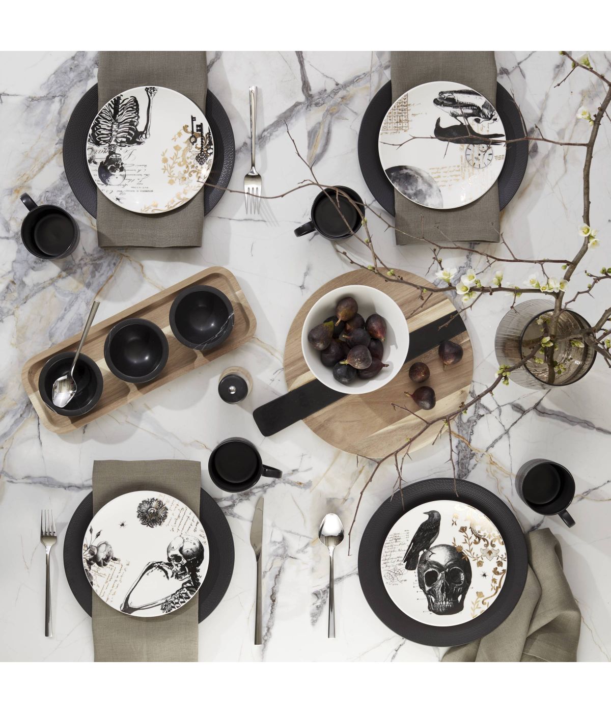  Lenox Lx Collective Dinnerware 12 Piece Set White - White - Bonton