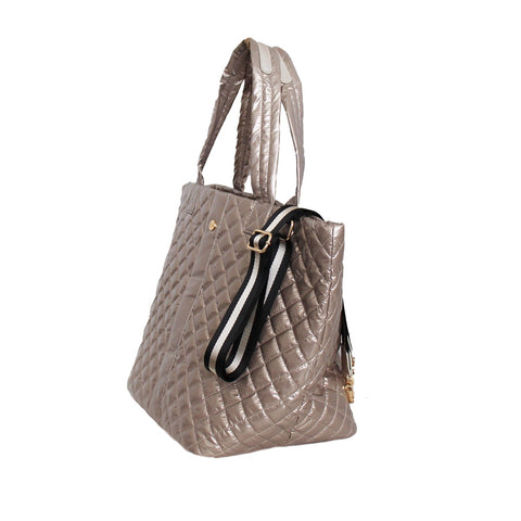 The Debra Diamond Tote Champagne