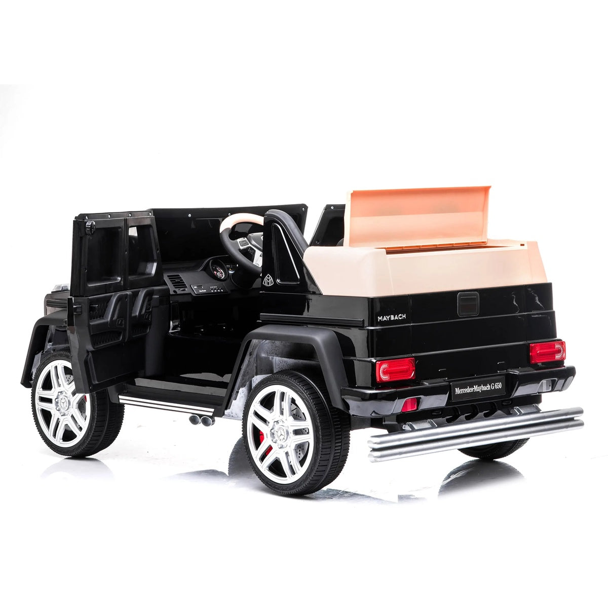  Freddo 12V Mercedes Maybach G650 1 Seater - Black - Bonton