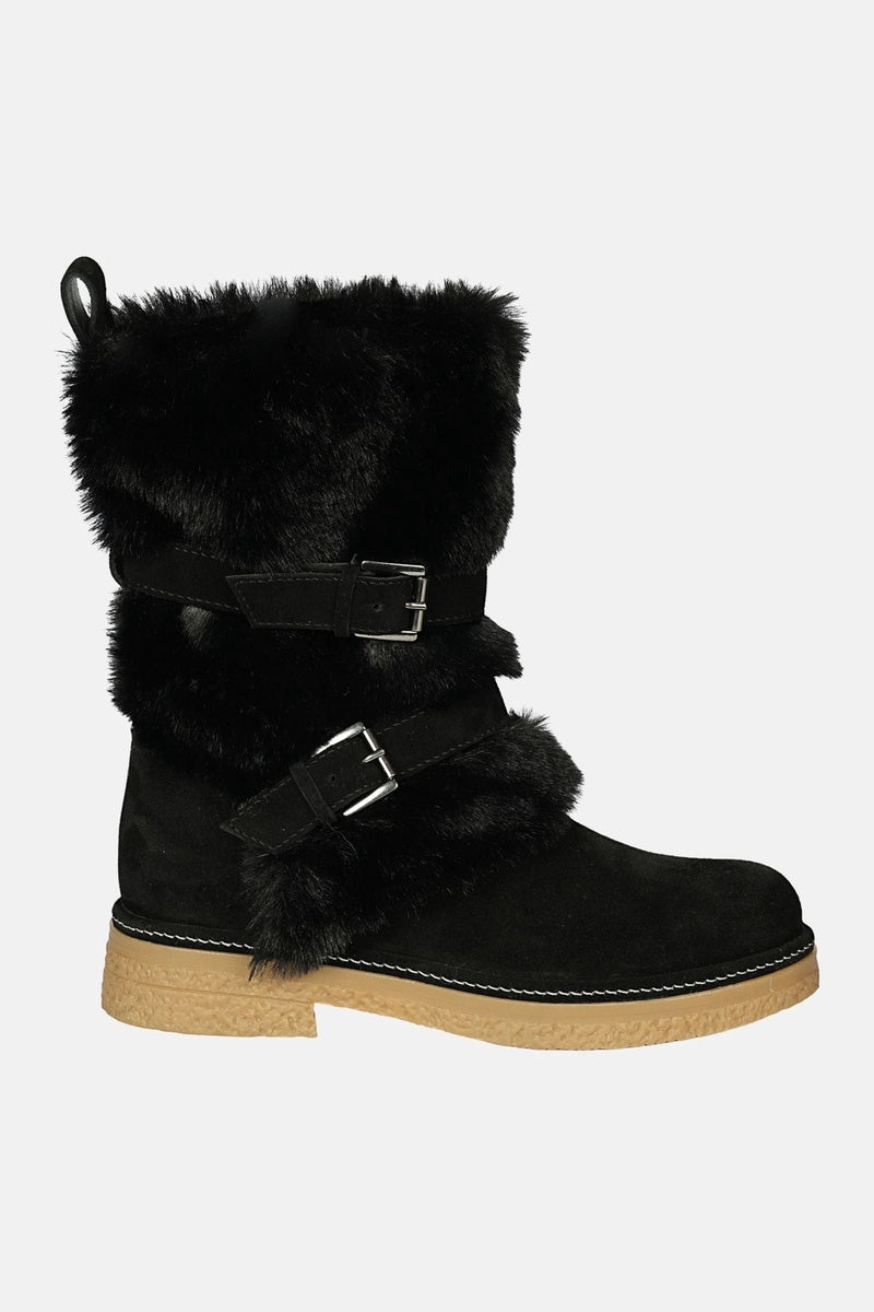  Jelavu Parla - Mid Shaft Boots - Black - Bonton