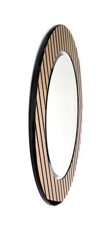 Yukon Gold Beveled Accent Mirror