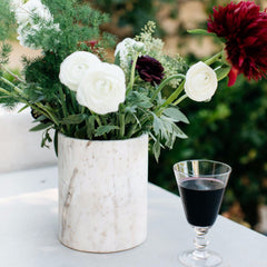 Marble Grande Wine Canister