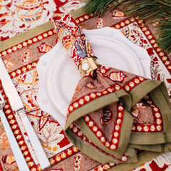 Noel Red/Green Napkins Set of 6