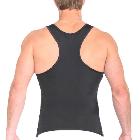 Insta Slim Racerback Tank With Front Panel Belt 1TRBB021