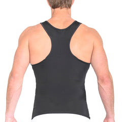 Insta Slim Racerback Tank With Front Panel Belt 1TRBB021