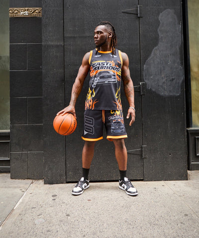 Fast & Furious Basketball Jersey - Black