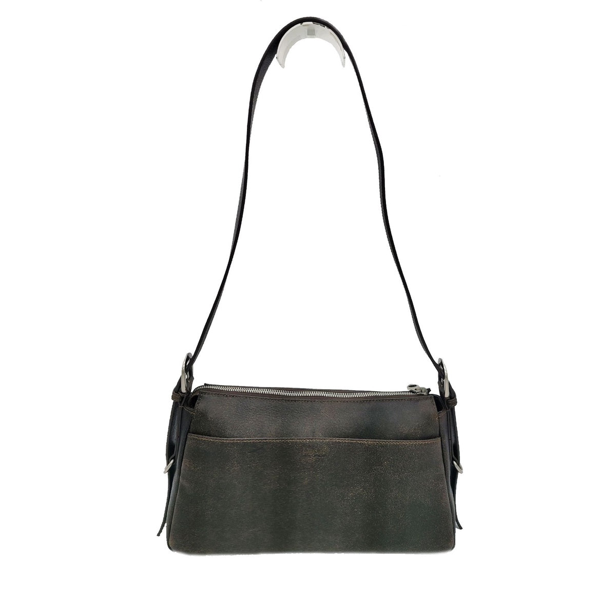  Oryany Moto Shoulder - Medium Should Bag - Pewter - Bonton