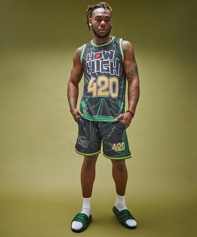 How High Basketball Short - Black
