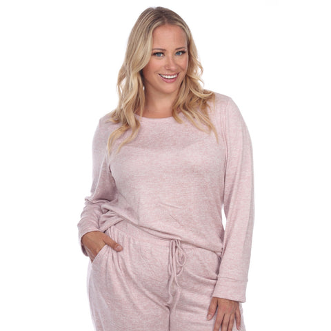 Plus Size 2 Piece Lounge Set