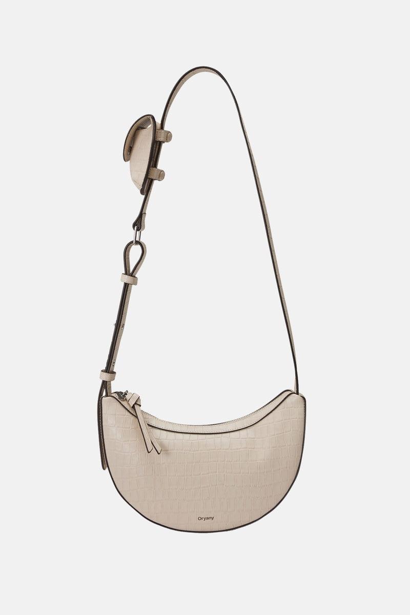  Oryany Oryany - Rookie Croco Crossbody Medium Handbags - Cream / One Size - Default Title - Bonton