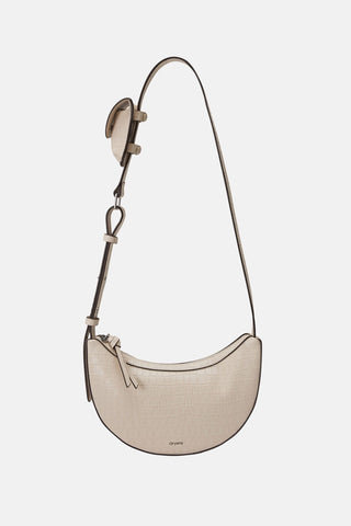 Oryany - Rookie Croco Crossbody Medium Handbags - Cream / One Size