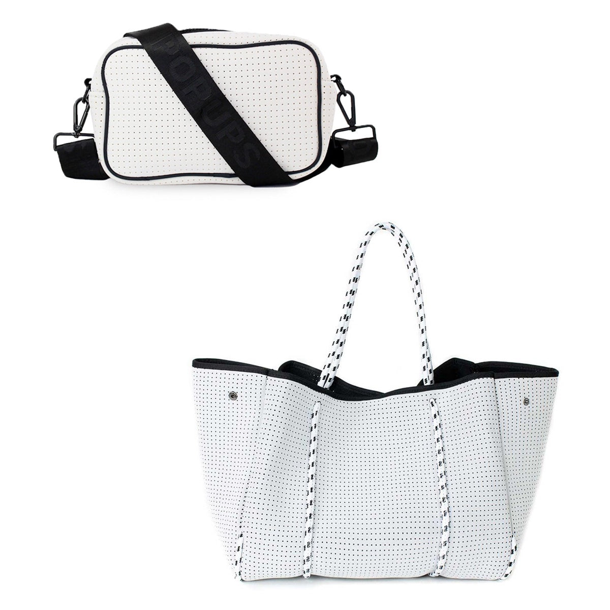  Pop Ups Brand Camera Bag + Everyday Tote - White - Default Title - Bonton