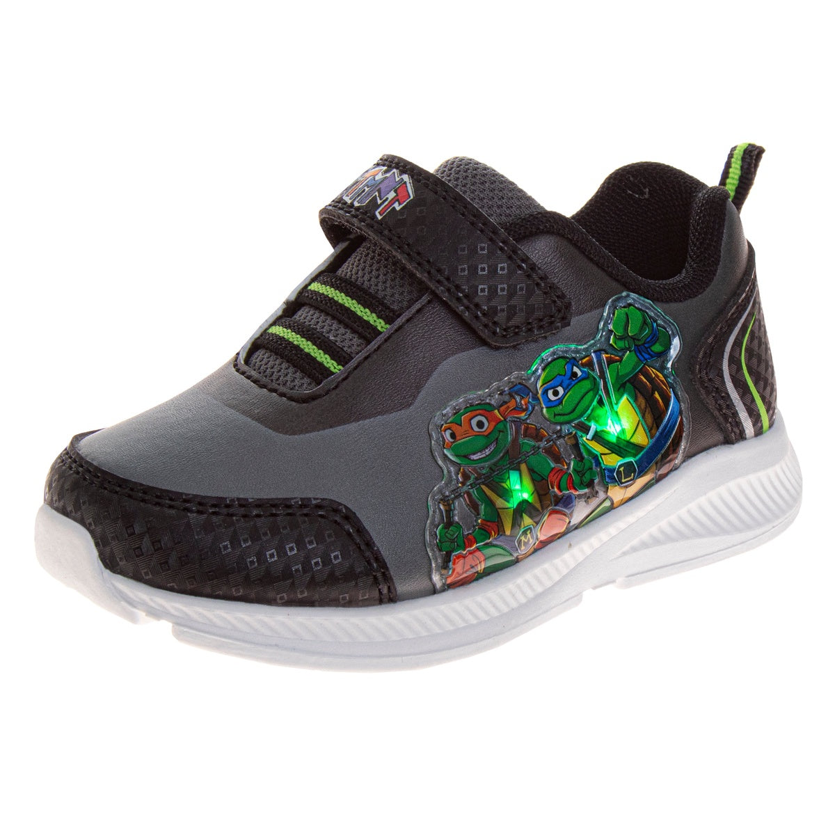  Josmo Nickelodeon Teenage Mutant Ninja Turtles Boys' Light Up Sneakers (Toddlers) - 6 - Bonton