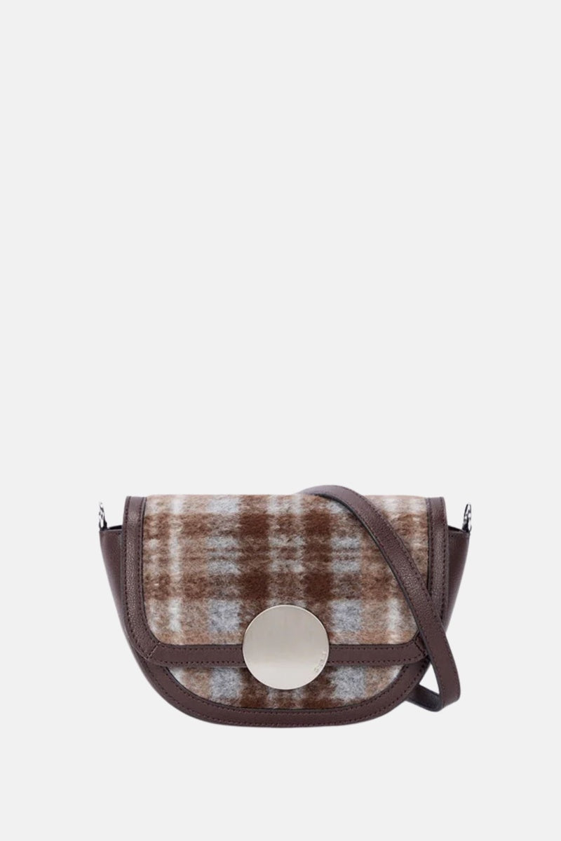  Oryany Oryany - Lottie Check Crossbody Small Handbags - Brown - Default Title - Bonton