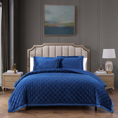 Bebejan 3 Piece Velvet Comforter Set