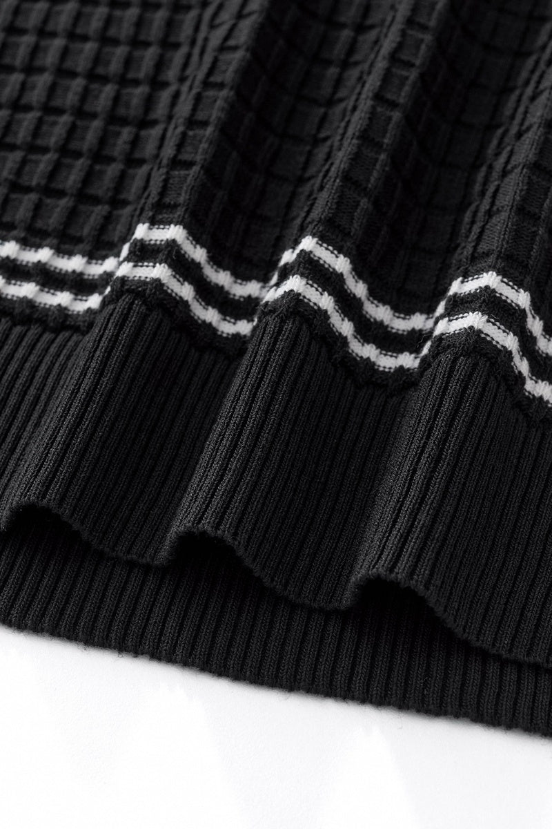  Barocco Refined Motion Polo BLACK - BLACK - Bonton