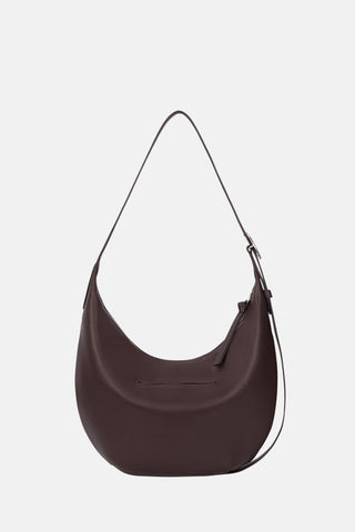 Crescent Shoulder - Hobo Bag - Sepia / One Size