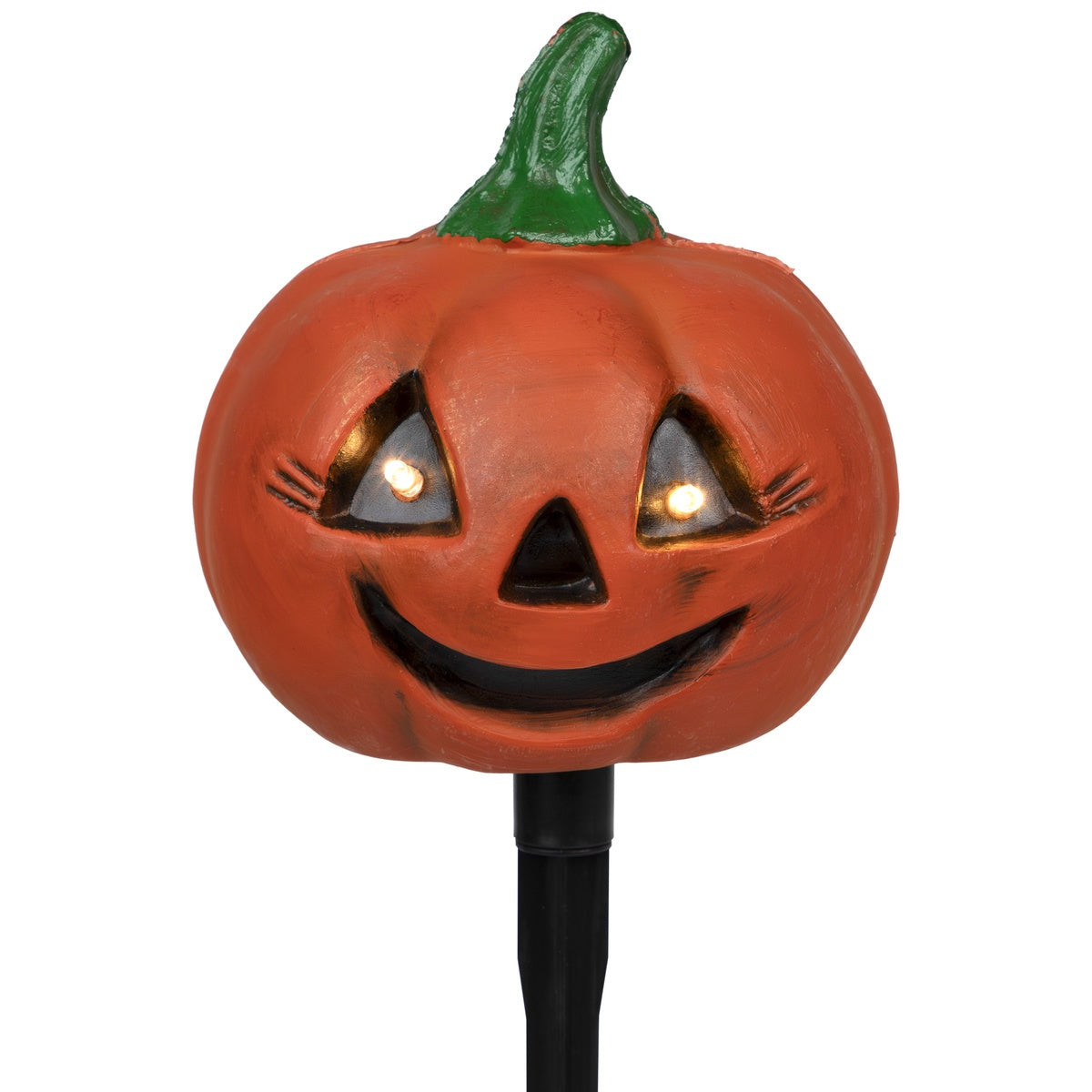  Northlight LED Lighted Jack-O-Lantern Halloween Pathway Markers - Clear Lights - Set of 3 - Default Title - Bonton