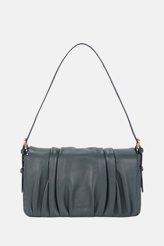 Bell Shoulder - Medium Crossbody - Deep Green / One Size