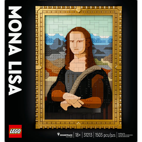 LEGO® Art Mona Lisa Painting Building Set for Adults 31213