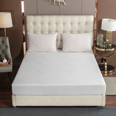 Bibb Home Copper Infused Waterproof Mattress Pad