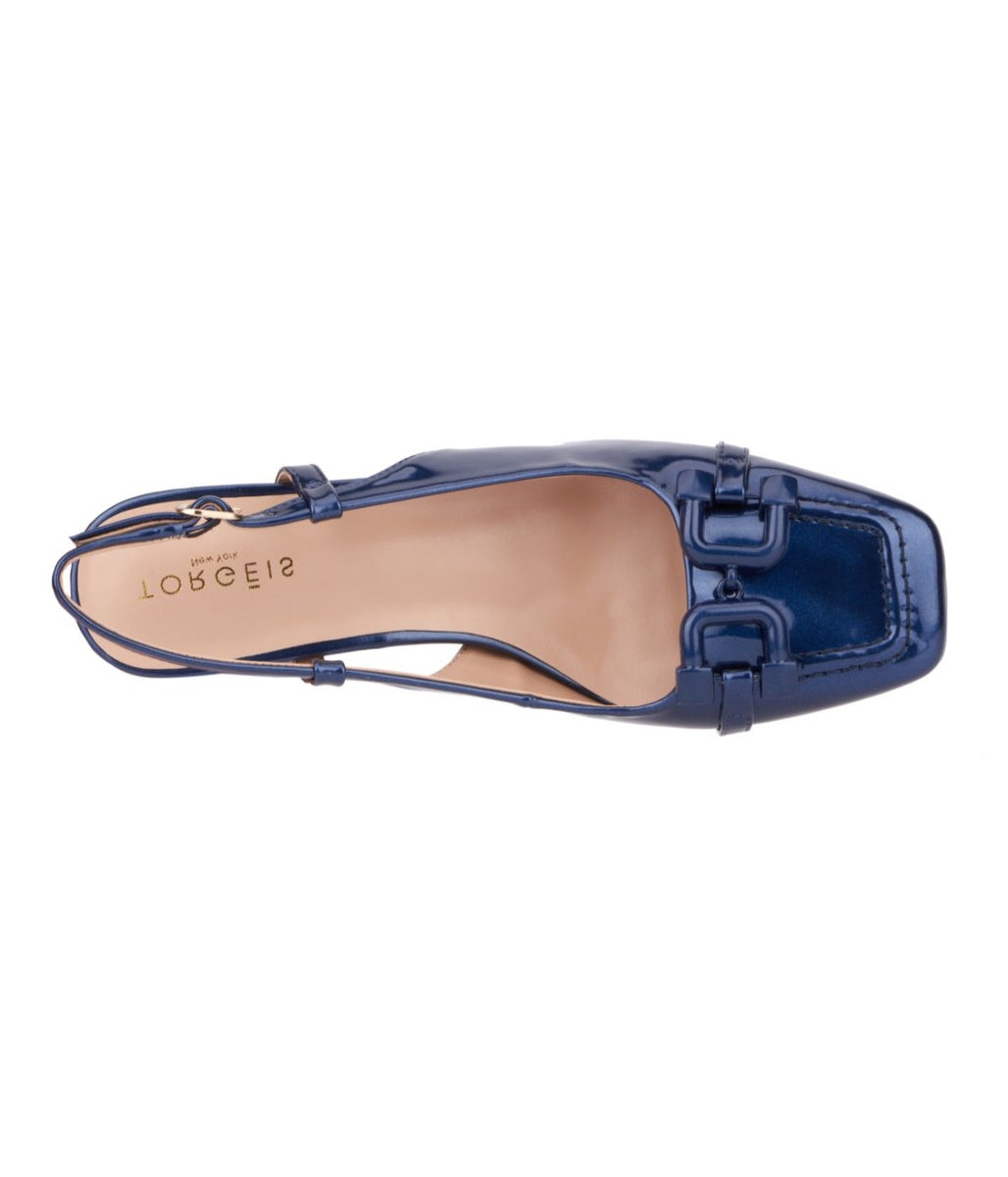  Torgeis Torgeis Women's Freesia Slingback Navy - Navy - Bonton