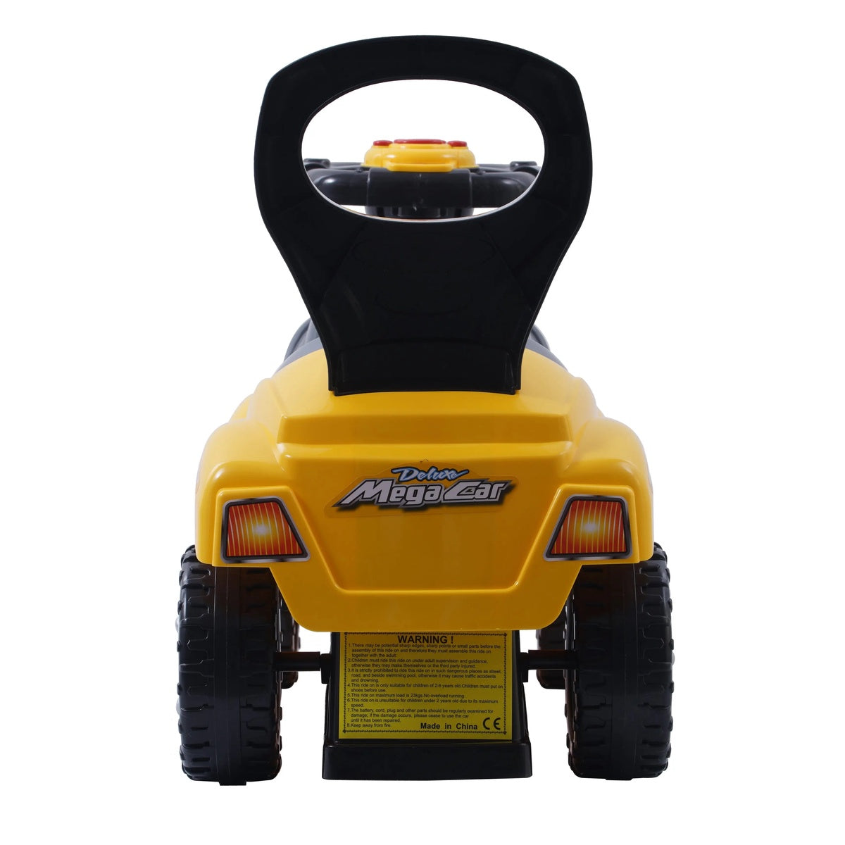  Freddo Freddo Toys Deluxe Push Ride On - Yellow - Bonton