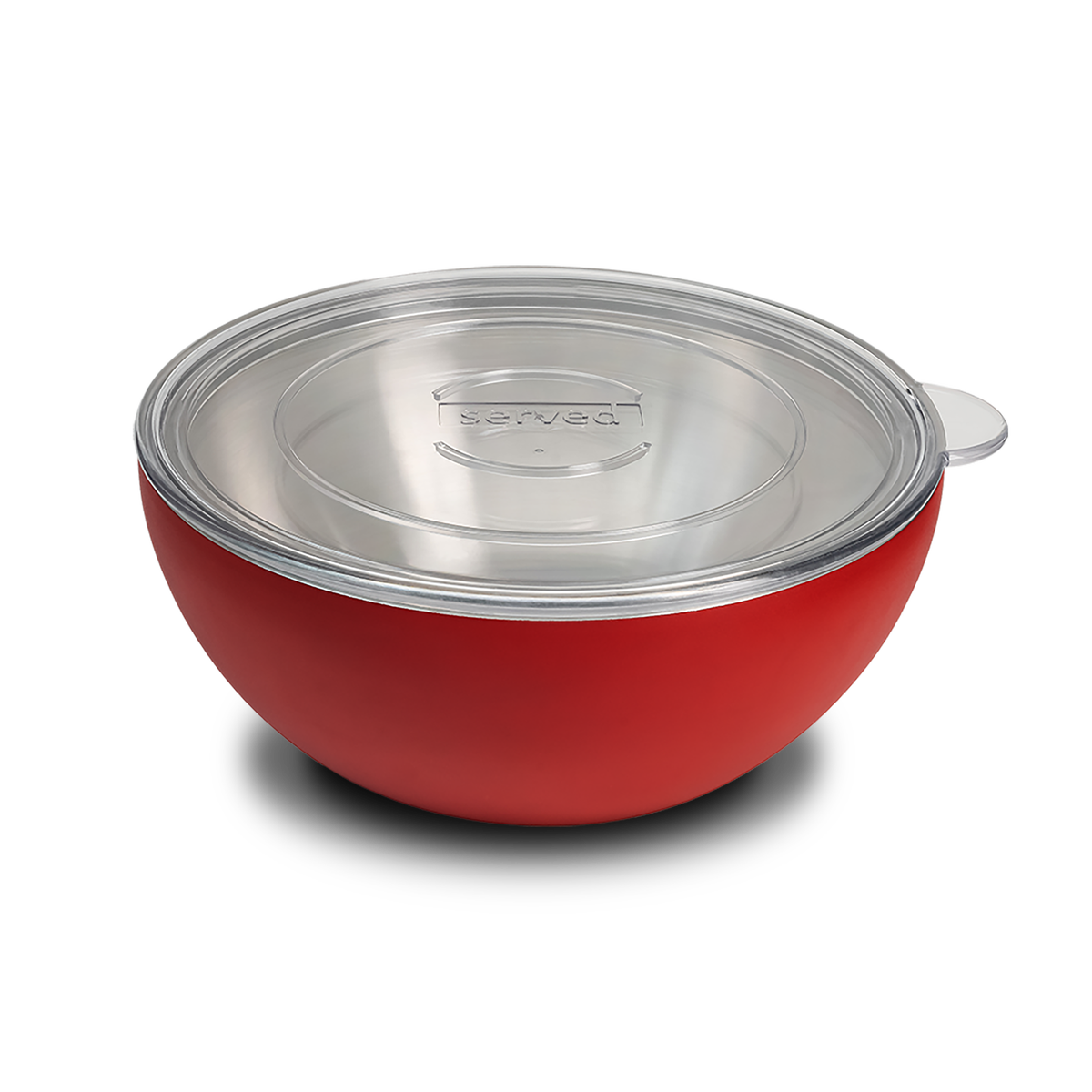  Served Served Vacuum-Insulated Large Serving Bowl (3Q) - Strawberry - Default Title - Bonton