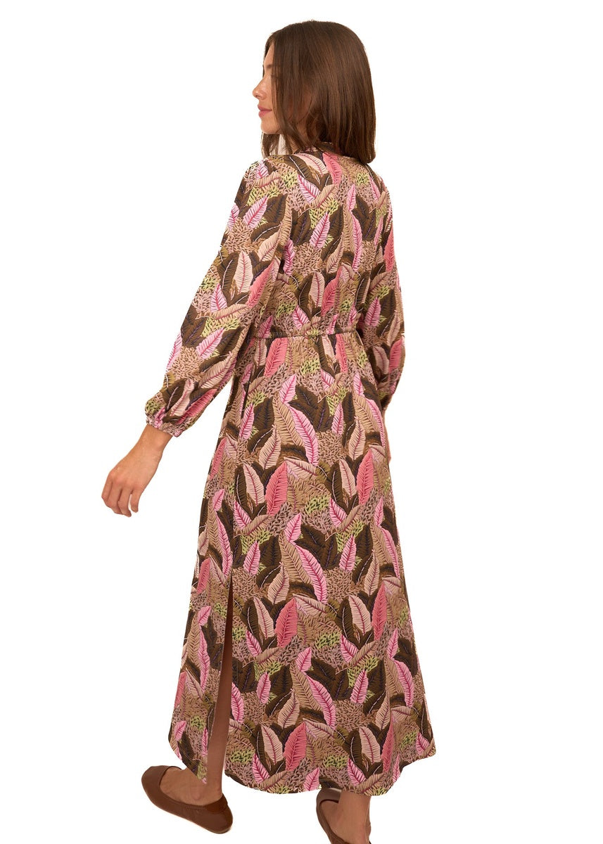  Cabana Life Myers Button Down Maxi Dress - S - Bonton