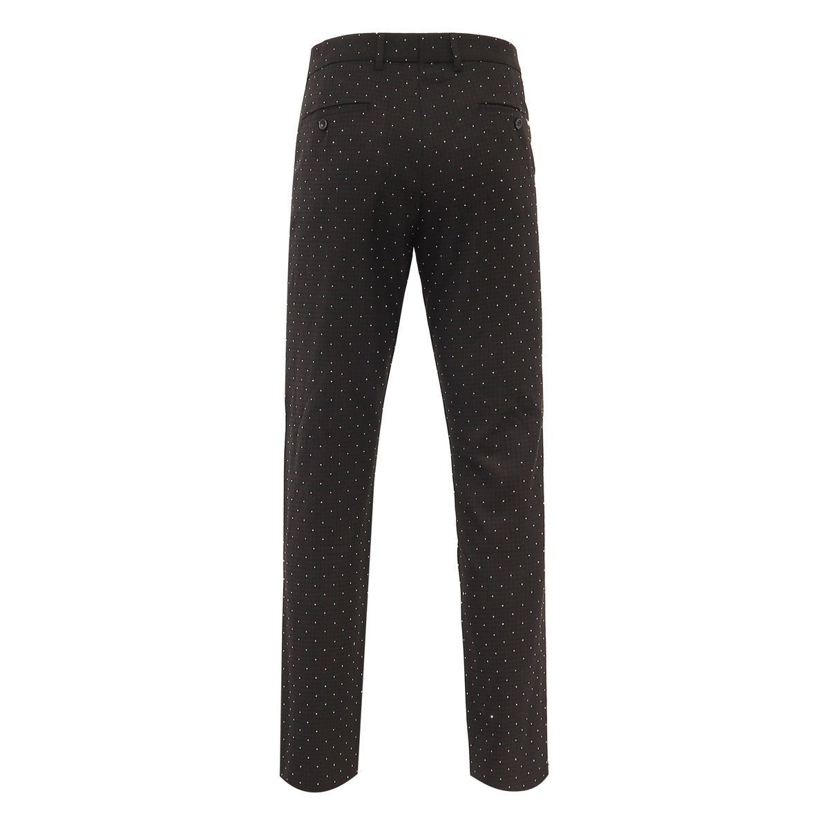  Barocco Crystal Checks BLACK/SILVER - BLACK/SILVER - Bonton