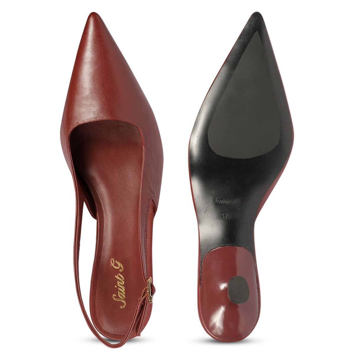  Saint G Saint G - Cynara - Kitten Heels - Merlot - Bonton