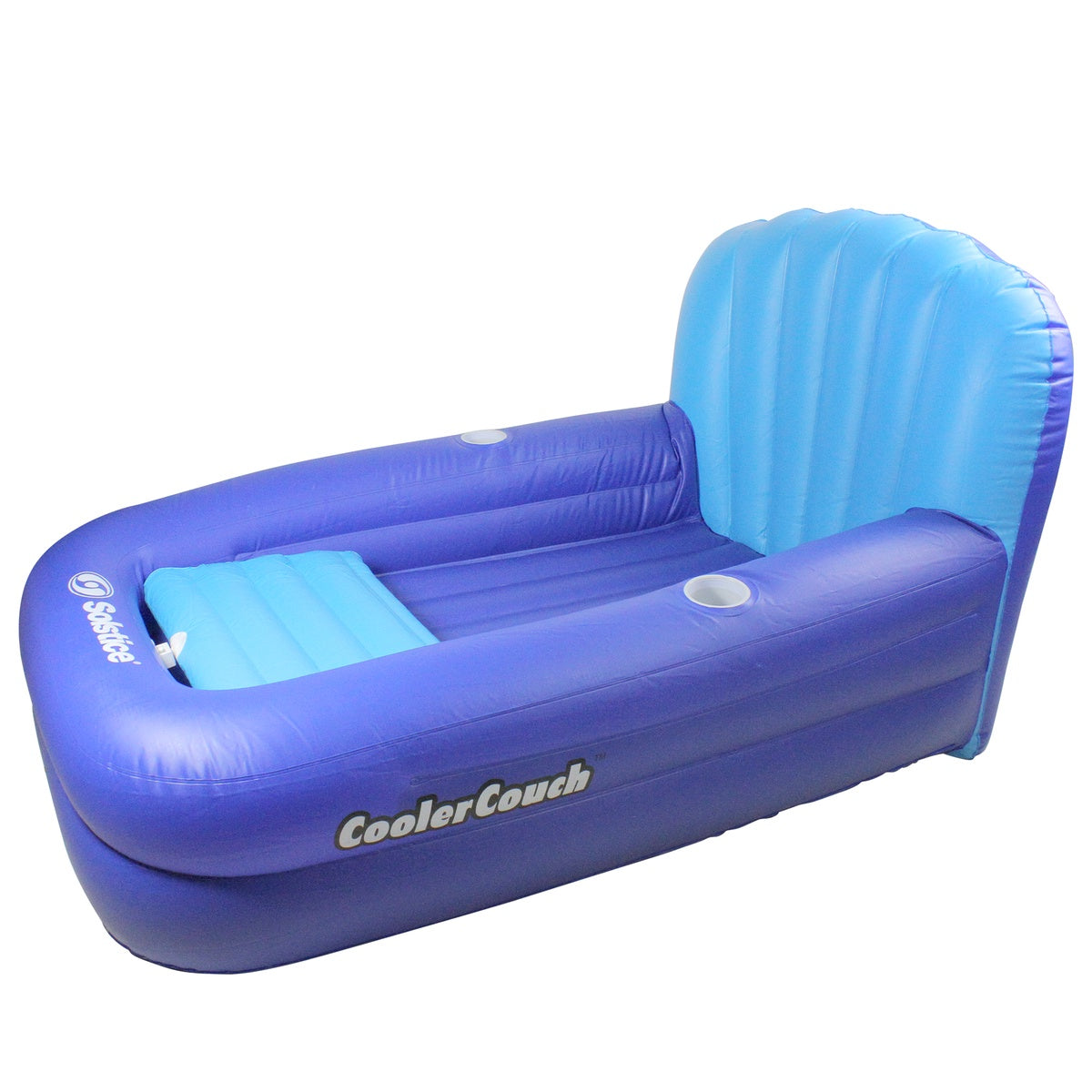  Swim Central Inflatable Swimming Pool Lounger With Ice Cooler - 64