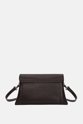 Oryany - Lottie Flap Crossbody Medium Handbags - Dark Chocolate / One Size