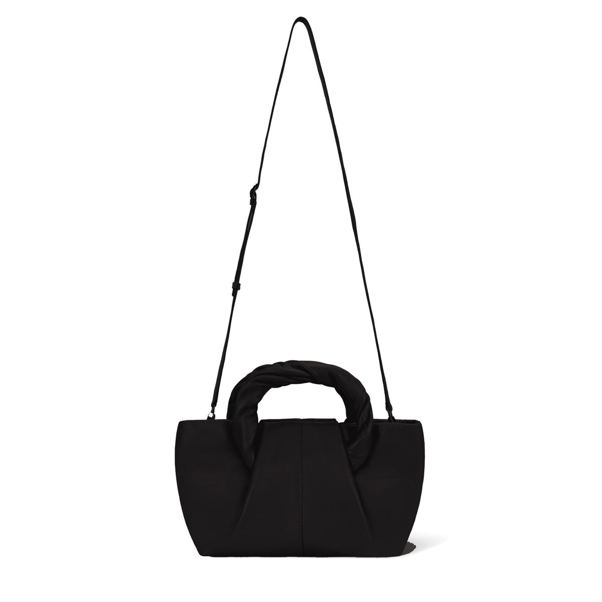  Oryany Cozy Satchel - Medium Crossbody - Black - Bonton