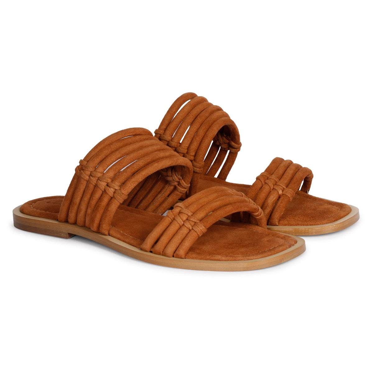  Saint G Saint G Zoya - Flat Sandals - Cuoio - Bonton