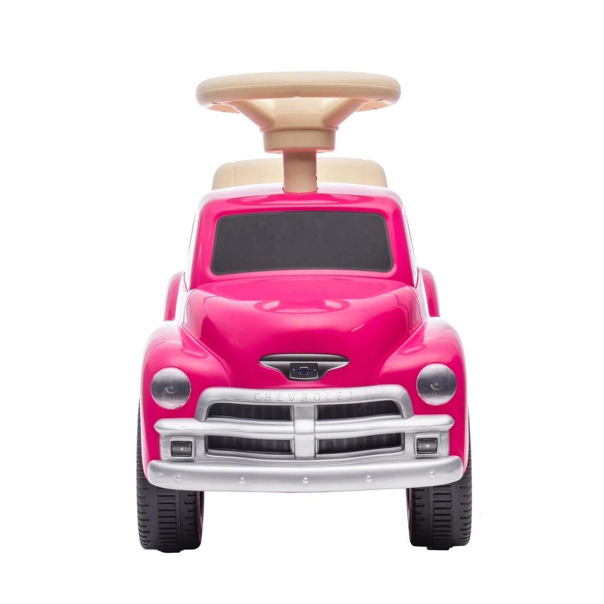  Freddo Chevrolet 3100 Vintage Push Car for Toddlers - Black - Bonton