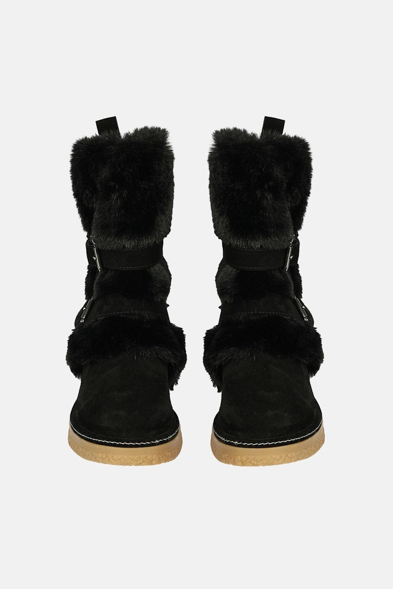  Jelavu Parla - Mid Shaft Boots - Black - Bonton