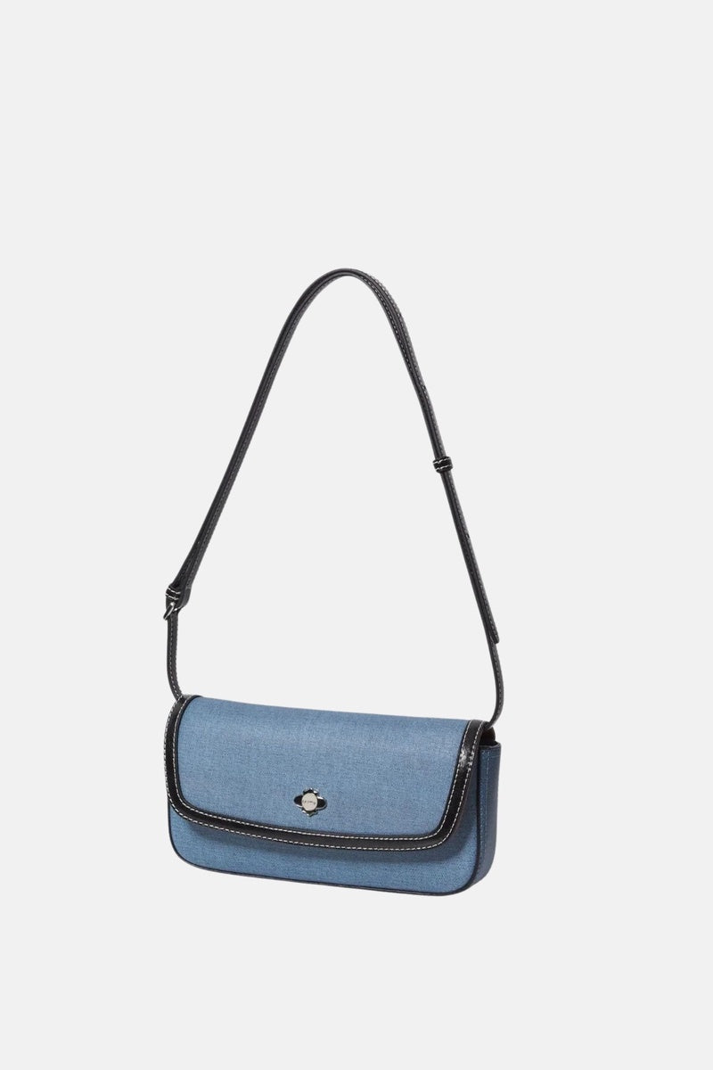  Oryany Oryany - Moroccan Button Denim Phonewallet - Crossbody - Denim Blue - Bonton