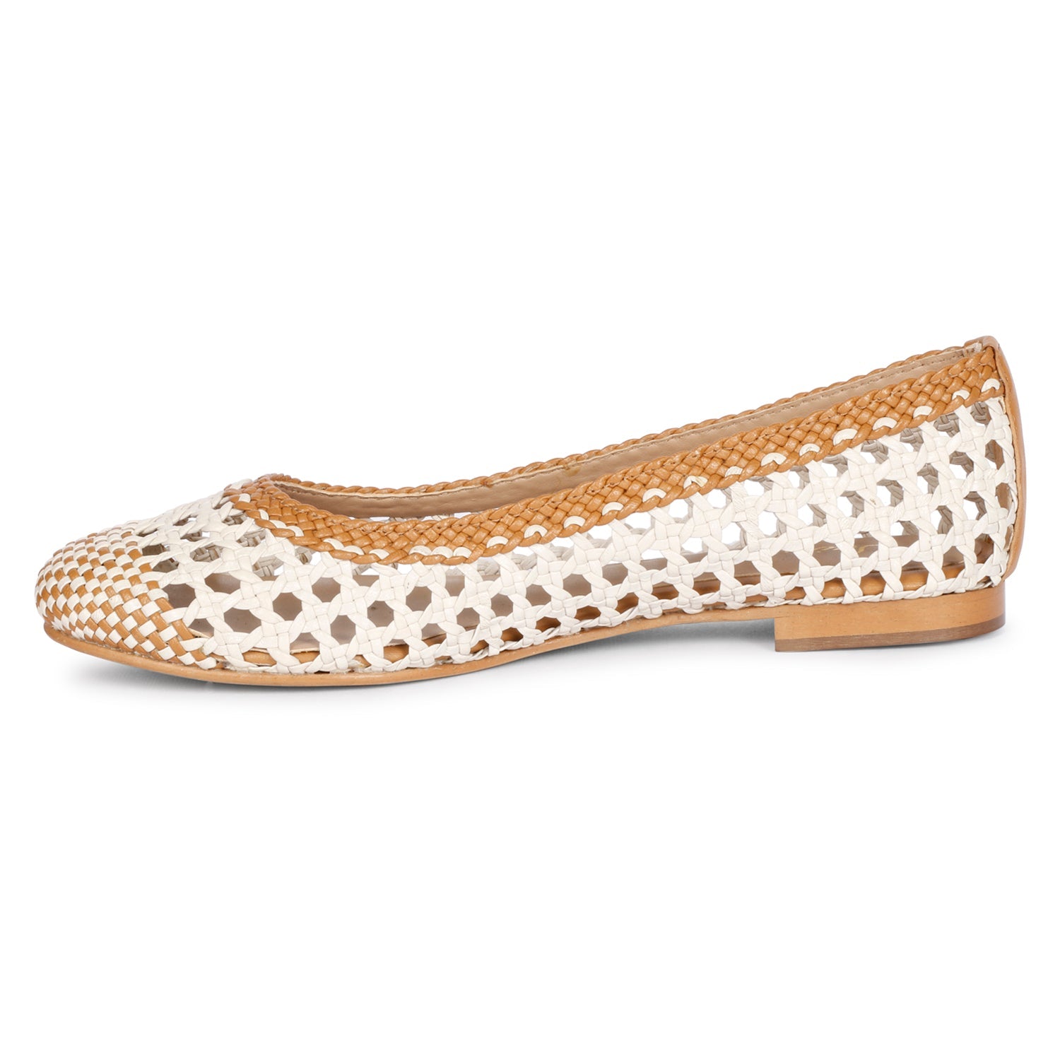  Saint G Via - Ballerina - Tan Ivory - Bonton