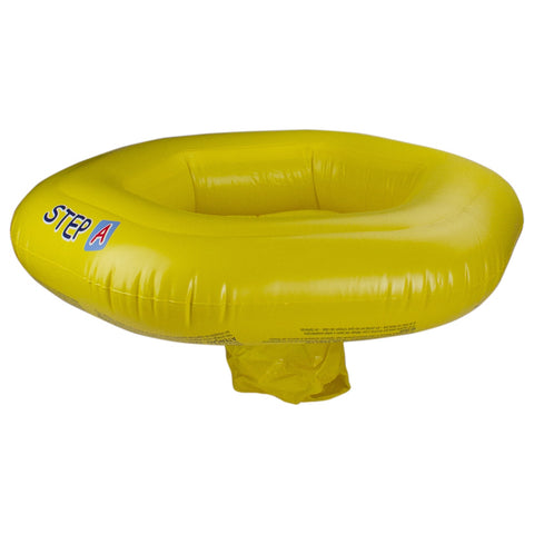 26" Inflatable Yellow STEP a Swimming Pool Baby Seat Float