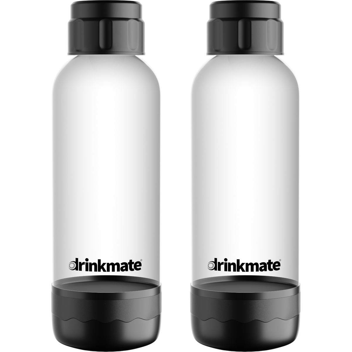  Drinkmate 1 Liter Bottles - Twin Pack - White - Bonton