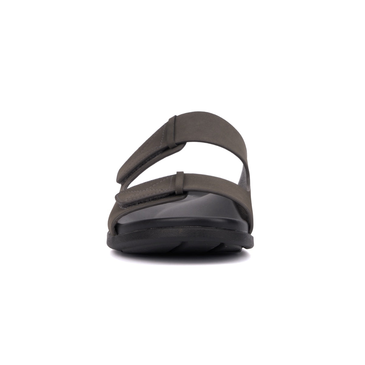  New York & Company Men's Leor Slide Sandals - Grey - Bonton