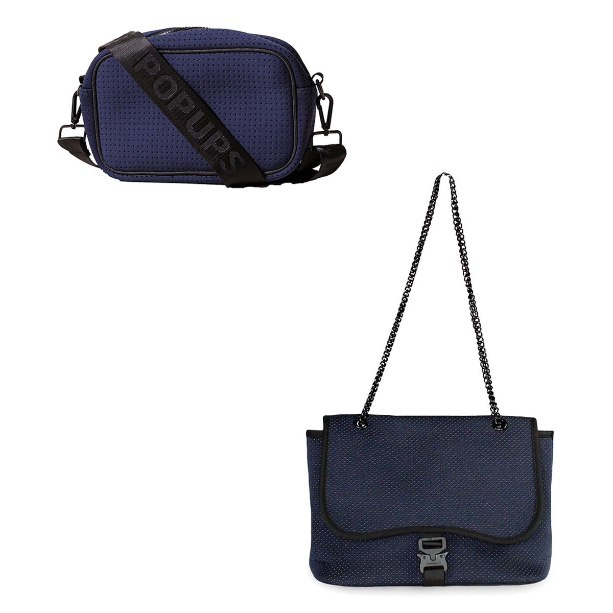  Pop Ups Brand Camera Bag + Flap Crossbody - Deep Blue - Default Title - Bonton