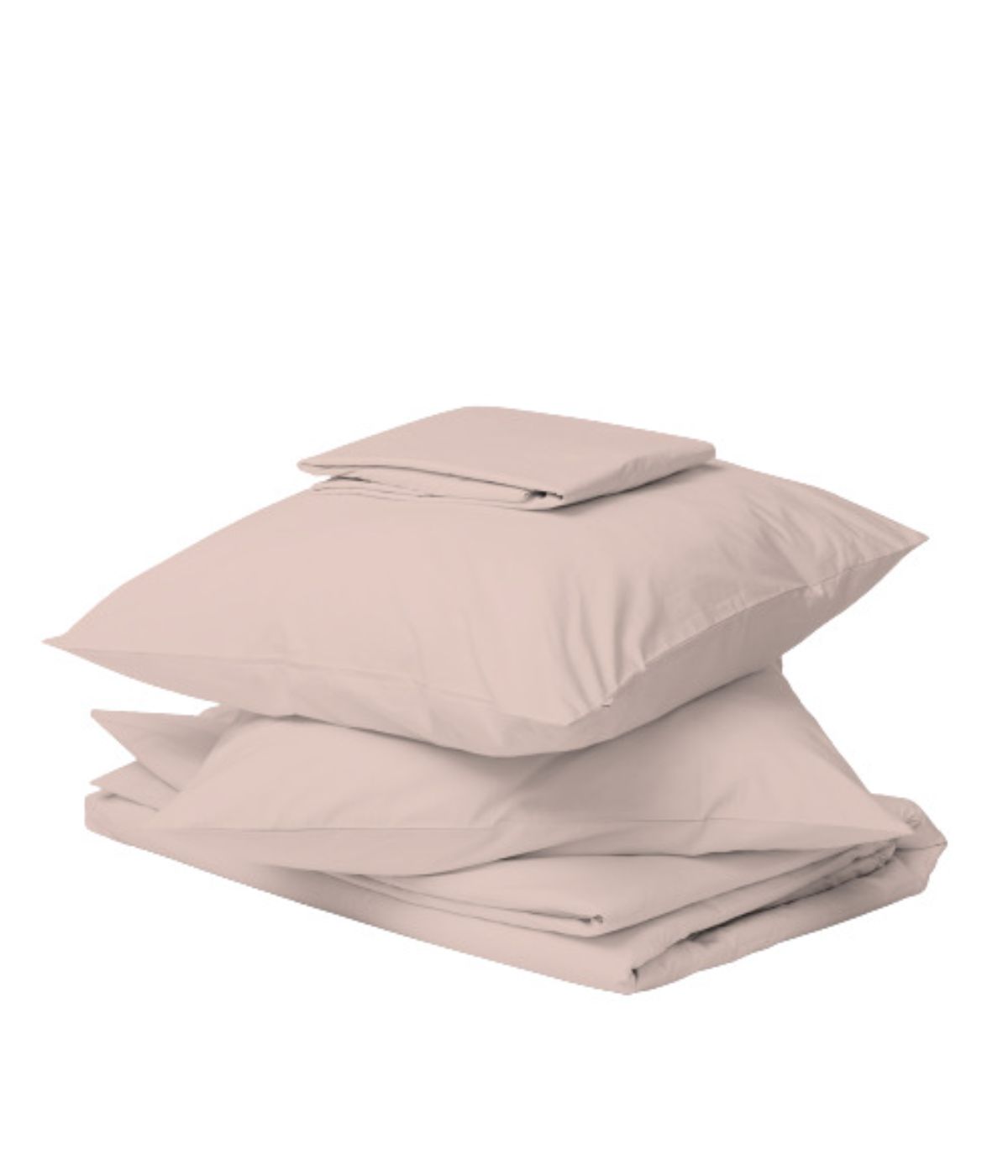  Purity Home Organic Cotton 144 Thread Count Percale Sheet Set Light Pink - Light Pink - Bonton